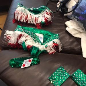 Fringed dance costume